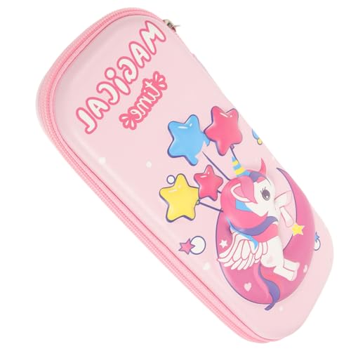 DIYEAH Cartoon Aufbewahrungstasche Bleistift/Stifte Organizer Praktischer Stiftehalter Multifunktionale Stifte Aufbewahrungstasche Etui Stiftetasche Süße Taschen Mädchen von DIYEAH