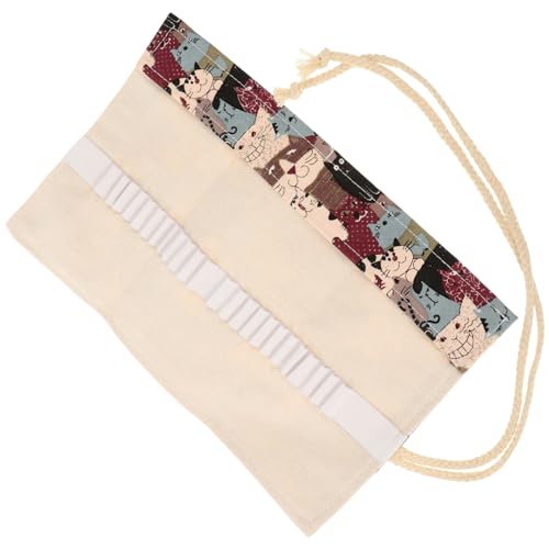 DIYEAH Farbige Aufbewahrungstasche Für Bleistifttasche Stifteetui Mit Hoher Kapazität Bleistift Organizer Make Up Tasche Mit Pinsel Organizer Stifteetui Mit Großer Kapazität von DIYEAH