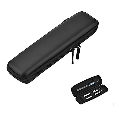 DIYEAH Federmäppchen Apfel Griff Magnethalter USB Tablette stifteschale stifttaschenlampe Pencil Holder kassenrollen stiftetasche Aufbewahrungstasche Stylus-Touch-Pen-Tasche Etui Black von DIYEAH