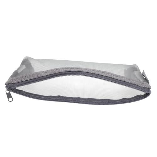 DIYEAH Federmäppchen Aus Netzstoff Große Schreibwarentasche Durchsichtiges Federmäppchen Reißverschluss Federmäppchen Organizer Bleistifttasche Ästhetischer Bleistiftbehälter von DIYEAH