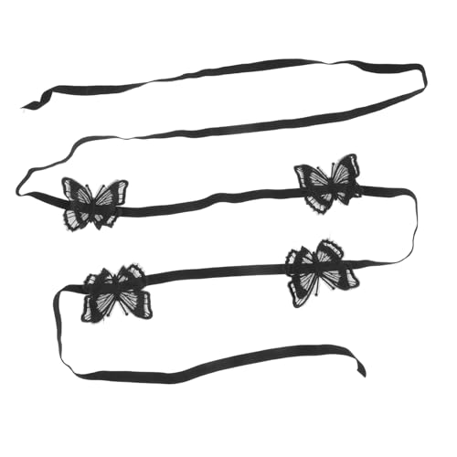 DIYEAH Gothic Armkette Damen Handkette Filigranem Schmetterlingsanhänger Langlebiges Schwarzes Accessoire für Stilbewusste Frauen Modischer Armschmuck DIYEAH Gothic Armkette Damen Handkette Filigranem Schmetterlingsanhänger Langlebiges Schwarzes Accessoire für Stilbewusste Frauen Modischer Armschmuck von DIYEAH