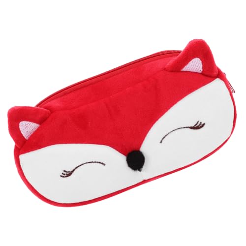 DIYEAH Großer Kawaii Plüsch Federmäppchen Mit Reißverschluss Für Mädchen Niedlicher Cartoon Stiftbeutel Multifunktionale Schreibwaren Tasche Für Junge Mädchen Und Schüler von DIYEAH