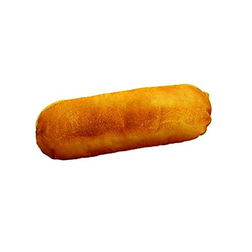 DIYEAH Großes Federmäppchen im Brot Design Vielseitig Einsetzbar als Stifttasche Handy oder Münzbeutel Kreative Schreibwaren für Schule Gelb von DIYEAH