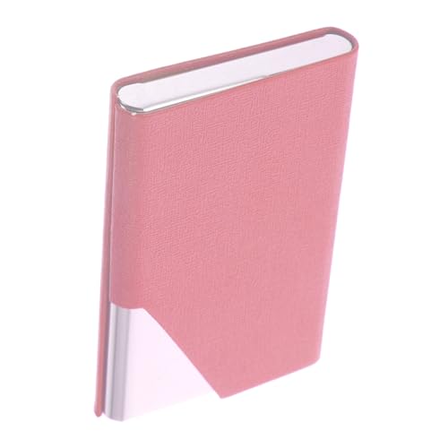 DIYEAH Hochwertiger Metall Kartenetui Business Kartenhalter aus mit Sicherem Verschluss Kompakter Organizer für Visitenkarten Kreditkarten und Notizkarten Praktischer Pocket Card von DIYEAH
