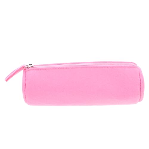 DIYEAH Kompakte Filz Bleistifttasche Kleine Stifttasche Mit Reißverschluss Für Schule Und Freizeit Platz Für Stifte Notizen Und Langlebig Und Praktisch von DIYEAH