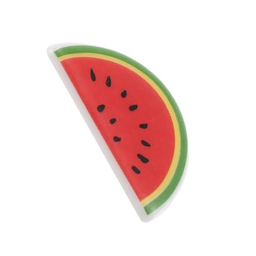 DIYEAH Kreative Modische Wassermelonen-brosche für Damen Niedliche Cartoon-anstecknadel Stilvolle Reversbrosche Sommerliches Accessoire für Taschen Kleidung als Kleines Geschenk für von DIYEAH