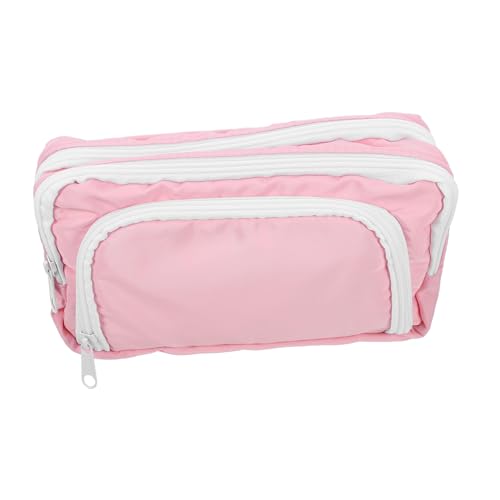 DIYEAH Schlichtes Federmäppchen Mit Reißverschluss Tragbare Stifttasche Für Stifte Bleistifte Lineale Und Andere Schreibwaren Als Schreibwarenhalter Und Organizer Geeignet Für Zuhause von DIYEAH