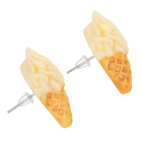 DIYEAH Eiscreme Ohrstecker Für Damen Süße Ohrringe Eiscreme Design Kleine Ohrstecker Für Mädchen Schmuck Ohrringe Für Teenager Mädchen Für Partys Hochzeiten Zeremonien von DIYEAH