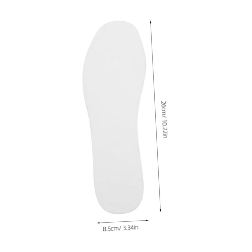 DIYEAH Panzerschutz Einlegesohlen aus Robustem Faserstoff Durchtrittsichere Arbeitssohlen für Herren und Damen Leichte Formstabile Schuheinlagen für Langanhaltenden von DIYEAH