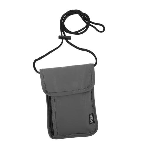 DIYEAH Reise-brustbeutel Reisepasshülle Mit Riemen RFID-blockierende Nylon-Tasche Für Damen Und Herren Organizer Für Dokumente Telefon Und Bargeld Für Reisen von DIYEAH