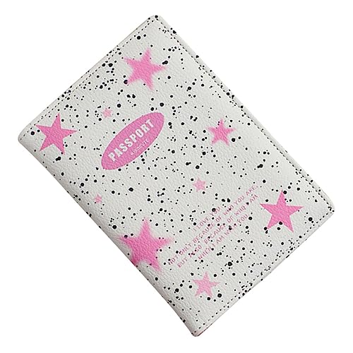 DIYEAH Reisepasshülle aus PU Leder für Damen und Multifunktional mit Mehreren Kartenfächern Leicht und Tragbar für Reisen Geeignet für Ausweise und Bordkarten von DIYEAH