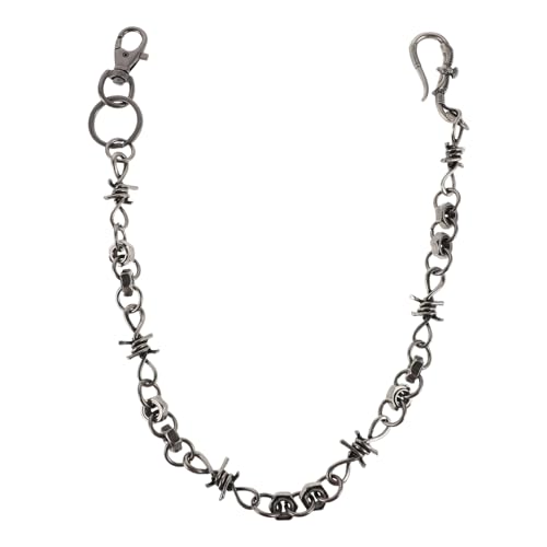 DIYEAH Retro Punk Geldbörsenkette Metall für Jeans Unisex Dekoration für Lässige Outfits Langlebig und für Männer und Frauen von DIYEAH