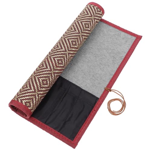 DIYEAH Chinesischer Schreibpinsel Bleistifthalter Tasche Aus Segeltuch Organizer Pinselpflege Für Anfänger Studenten Kunstbedarf von DIYEAH