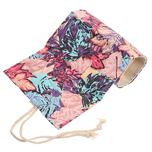 DIYEAH Rollen Mäppchen Bleistift Aufbewahrungstasche Veranstalter -Bleistift-Organizer Groß Klein Lagerung Fall Stiftverpackungs-Organizer Bleistift Tragetasche Colorful Segeltuch von DIYEAH