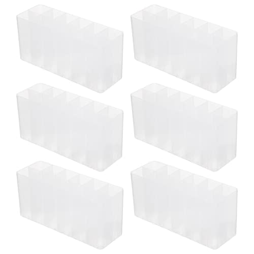 DIYEAH 10stücke Stiftehalter Für Schreibtisch Wasserdichtes Aufbewahrungsbox Fächern Für Marker Und Schreibwaren Robustes Und Leichtes Design Praktische Stifte-Organizer Für Büro von DIYEAH