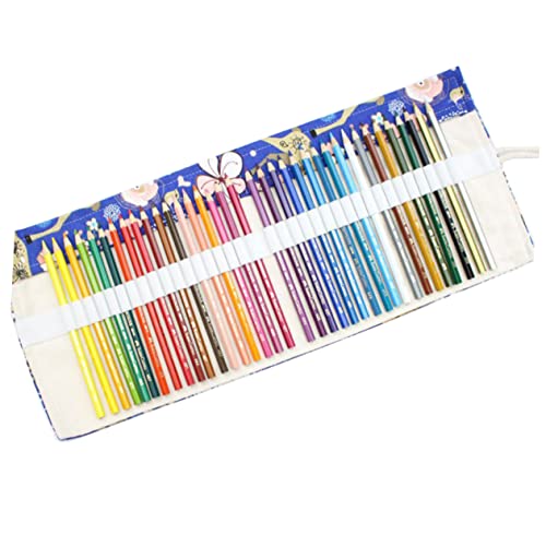 DIYEAH Strickstifthalter Federmäppchen Bleistiftbeutel Mit Hirschmuster Bleistift-aufbewahrungs-Organizer Rollstifthalter von DIYEAH