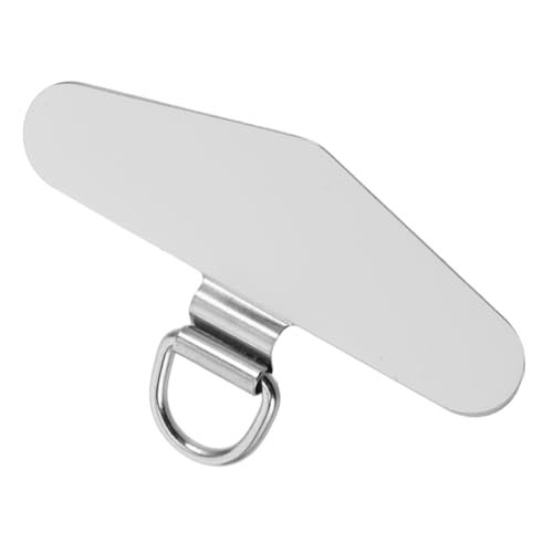 DIYEAH Telefon Tether Gurt Patch Edelstahl Telefon Tabelle Telefon Lanyard Tab Für Handys Metall Telefon Tether Tab Metall Telefon Patch Universal Handy Lanyard Pad von DIYEAH