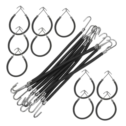 DIYEAH Verstellbare Haargummis für Frauen 20 Stück Pferdeschwanz-zöpfe Haarseilhaken Kein Schaden Haarband für Dutts von DIYEAH