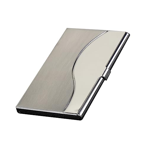 DIYEAH funktionierender Halter Kreditkartenetui Container Reisezubehör Metallgehäuse Namensfall Silver DIYEAH funktionierender Halter Kreditkartenetui Container Reisezubehör Metallgehäuse Namensfall Silver von DIYEAH