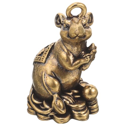 Kupfer Ratten Anhänger Schlüsselanhänger Charm Vintage Schmuck Für Diy Dekorativer Schlüsselring Und Taschenanhänger Langlebig Und Leicht Perfektes Für Freunde von DIYEAH