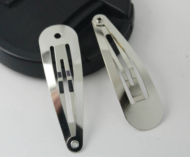 50 Silber Mm Ton Leer Bb Haar Clip Charme Zu Finden, Regentropfen Sicherheitsnadel, Diy Zubehör Schmuck Machen von DIYLoveOcean