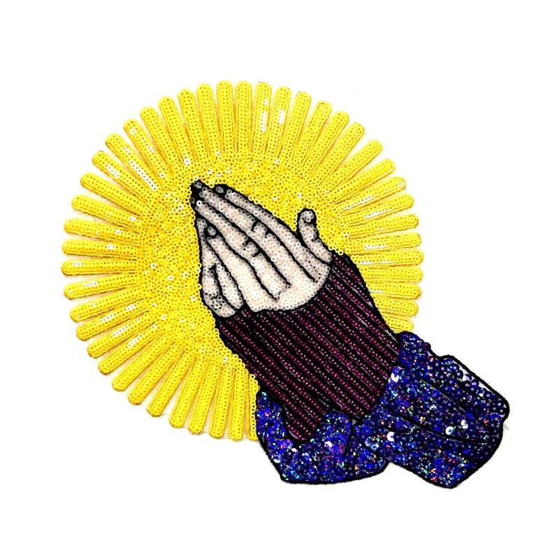 Hand Pailletten Applikation Patches, Paillette Patch, Hände Patch Lieferungen Für Mantel, T-Shirt, Kostüm Dekorative Applikationen Patches von DIYsharing