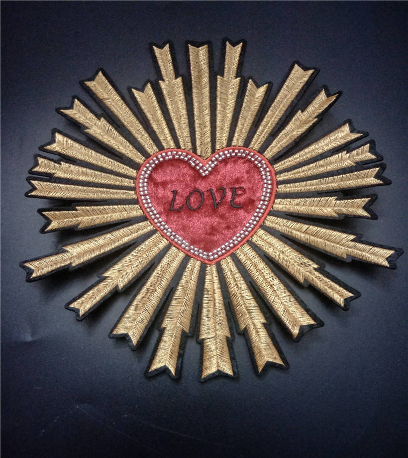 Zarte Herz Gestickt Applikation Patch, Stickerei Liebe Patch Für Kleidung Oder Kleid, Dekorative Applikationen Patches Zarte Herz Gestickt Applikation Patch, Stickerei Liebe Patch Für Kleidung Oder Kleid, Dekorative Applikationen Patches von DIYsharing