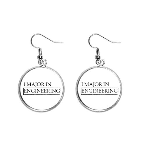 Cite - Major of Engineering Ohrring aus Silber., Keramik von DIYthinker
