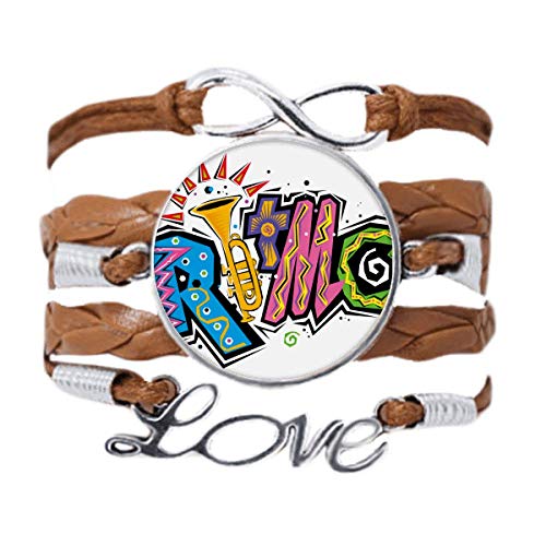 DIYthinker Armband "Mexico Culture Elment", viele Farben, Ritmo-Slogan-Armband, Liebeskette, Seil, Ornament, Armband, Geschenk von DIYthinker