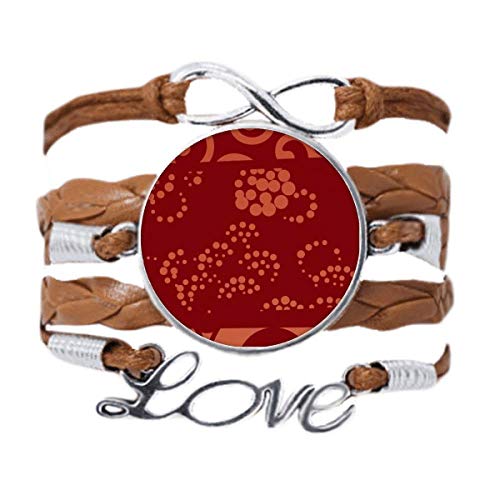 DIYthinker Armband im chinesischen japanischen Stil, asiatische Wellen, Punkte, Liebe, Kette, Seil, Ornament, Armband, Geschenk, Nicht zutreffend. von DIYthinker