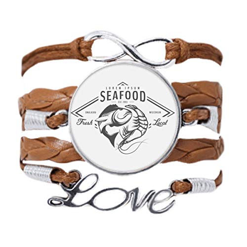 DIYthinker Armband mit Meeresfrüchten, Fischen, Meeresorganismen, Liebe, Kette, Seil, Ornament, Armband, Geschenk von DIYthinker