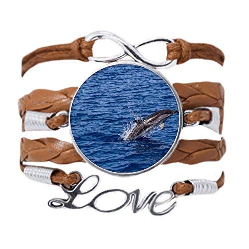 DIYthinker Armband mit Meeresmotiv, Wasserkiller, Wal, Naturbild, Liebe, Kette, Seil, Ornament, Armband, Geschenk von DIYthinker