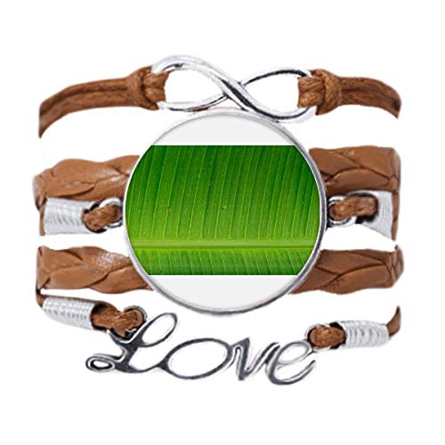 DIYthinker Foto Bananenblatt Bild Natur Armband Liebe Kette Seil Ornament Armband Geschenk von DIYthinker