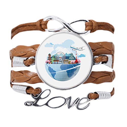 DIYthinker Japanisches Sakura-Armband, Liebeskette, Seil, Ornament, Geschenk von DIYthinker