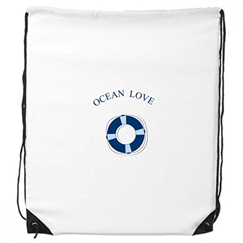 DIYthinker Leben-Boje Ozean-Liebe Sea Segeln Blau-Rucksack-Shopping Sport Taschen Geschenk von DIYthinker