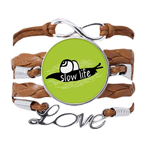 DIYthinker Schwarzes Tierschnecken-Armband, Natur-Armband, Liebeskette, Seil, Ornament, Armband, Geschenk, Nicht zutreffend. von DIYthinker