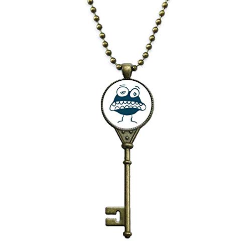 DIYthinker Universe Alien Monster Alien Creature Key Necklace Pendant Tray Embellished Chain von DIYthinker
