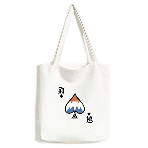 Local Japanese Sun Rise Handtasche Craft Poker Spade waschbare Tasche, mehrfarbig, Einheitsgröße von DIYthinker