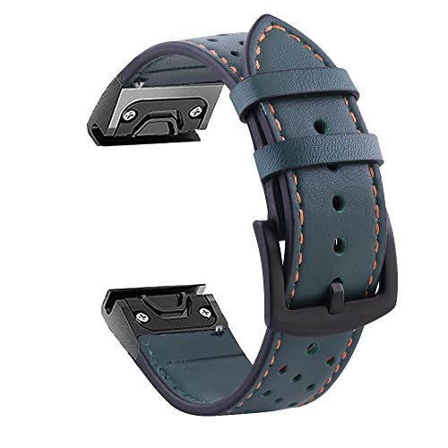 DJDLFA 22 x 26 mm Canvas-Uhrenarmband für Garmin Fenix 7 7X 6X 6 Pro Enduro Epix Easyfit Armband 5 5X Plus 3 HR Smartwatch-Armband, 26mm Descent Mk1 MK2, Achat von DJDLFA