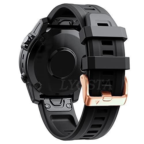 DJDLFA Correa Ersatzarmband für Smartwatch Garmin Fenix 7S 6S 6S Pro 5S 5SPlus, Silikon, 20 mm, Schnellverschluss-Armband, 20mm Descent Mk2S, Achat von DJDLFA