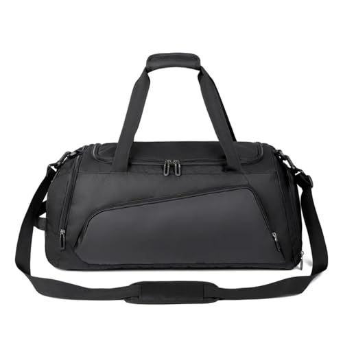 DJDLFA Sporttasche / Sporttasche, Reisetasche, multifunktional, Schwimmen, Schultertasche, Kuriertasche, Crossbody, Fitness, Outdoor, Reisetasche, Duffel, Schwarz , Einheitsgröße DJDLFA Sporttasche / Sporttasche, Reisetasche, multifunktional, Schwimmen, Schultertasche, Kuriertasche, Crossbody, Fitness, Outdoor, Reisetasche, Duffel, Schwarz , Einheitsgröße von DJDLFA