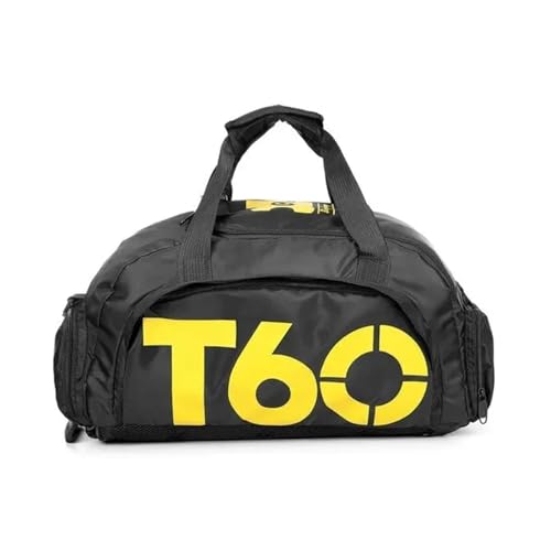 DJDLFA Turnbeutel, wasserdicht, Fitness-Tasche, Sport, Herren, Damen, Outdoor, Fitness, tragbar, ultraleicht, Yoga, Sport, großer Reiserucksack, Farbe: Schwarz, Einheitsgröße DJDLFA Turnbeutel, wasserdicht, Fitness-Tasche, Sport, Herren, Damen, Outdoor, Fitness, tragbar, ultraleicht, Yoga, Sport, großer Reiserucksack, Farbe: Schwarz, Einheitsgröße von DJDLFA