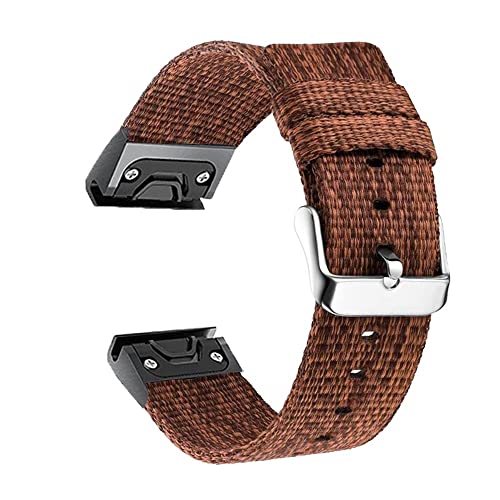 DJDLFA Uhrenarmband für Garmin Fenix 7 7X 6 6X 6S Pro 5 5X Plus 3 HR 935 Nylon Schnellverschluss Smartwatch Easyfit Armband, Other 22mm Straps, Achat von DJDLFA