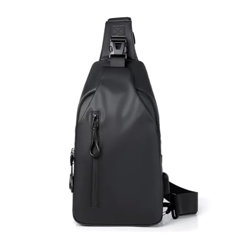DJDLFA Umhängetasche, modisch, große Kapazität, wasserdicht, leicht, Freizeit, weich, bequem, Crossbody-Tasche, Schwarz , Einheitsgröße DJDLFA Umhängetasche, modisch, große Kapazität, wasserdicht, leicht, Freizeit, weich, bequem, Crossbody-Tasche, Schwarz , Einheitsgröße von DJDLFA