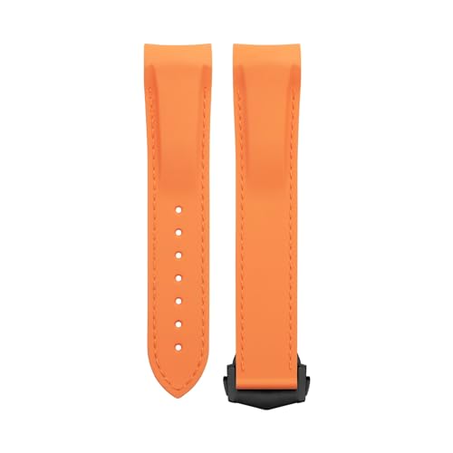 DJDLFA Weiches, flexibles Gummi-Uhrenarmband für Omega Speedmaster Moonwatch Seamaster 300 AT150 Planet Ocean 600, 20/21/22 mm, schwarze Schnalle, 22 mm, Achat DJDLFA Weiches, flexibles Gummi-Uhrenarmband für Omega Speedmaster Moonwatch Seamaster 300 AT150 Planet Ocean 600, 20/21/22 mm, schwarze Schnalle, 22 mm, Achat von DJDLFA
