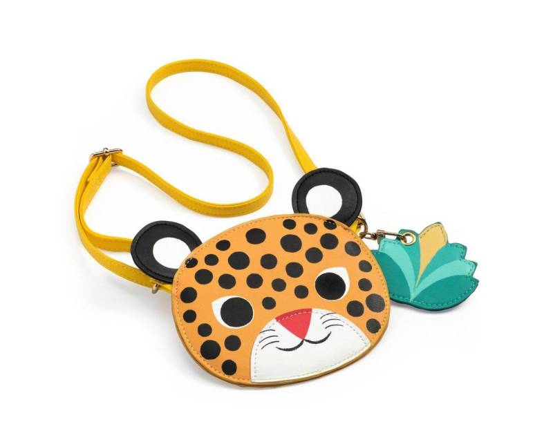 DJECO Schultertasche Handtasche Kinderhandtasche mit Geldbeutel in Tiermotiven von DJECO