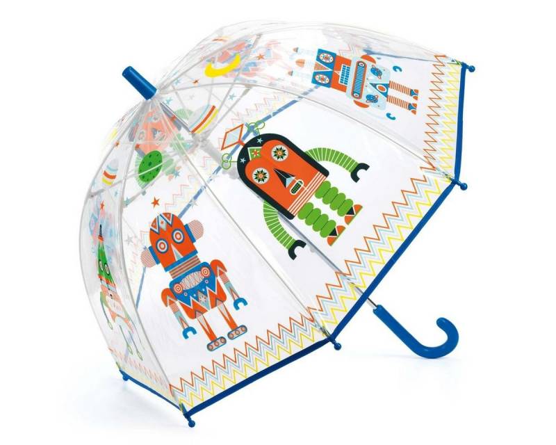 DJECO Stockregenschirm Roboter Regenschirm für Kinder Ø 70 x 68 cm DD04806 von DJECO
