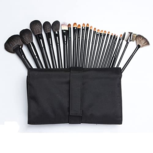 24 Stück Make-up Pinsel Holzgriff Eyeliner School Beauty Modeling Makeup Tools Pinsel (Farbe A, Einheitsgröße) von DJFHDIHRFHBVCASIJ