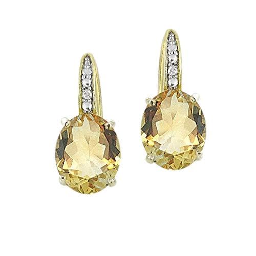 925 Silber Mode Oval Blue Clip Ohrringe Frauen Citrin Amethyst Ohrring Fine Jewelry Party Hochzeit Valentinstag Geschenke D. von DJMJHG