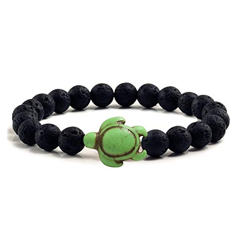 Mode natürliche vulkanische Steinperlen Farbe Schildkröte Perlen Armband Frauen Armbänder Armreif Armband Schmuck Geschenk grüne Schildkröte Mode natürliche vulkanische Steinperlen Farbe Schildkröte Perlen Armband Frauen Armbänder Armreif Armband Schmuck Geschenk grüne Schildkröte von DJMJHG